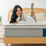 Medium 14-Inch Cooling Gel Memory Foam Hybrid Mattress - Omega Lifestyles