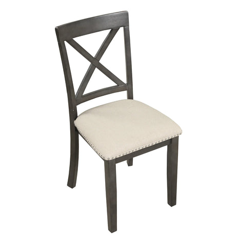 5-Piece Solid Wood Dining Table and Chairs Set - Omega Lifestyles