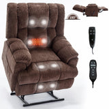 Medium-Firm Dual Motor Power Lift Massage Recliner Chair - Omega Lifestyles