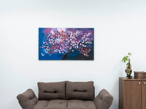 Hand-Painted Oversized Landscape Canvas Wall Art Painting - Omega Lifestyles