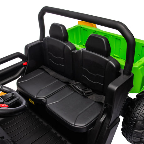 24V Two-Seater Remote Control Ride On Dump Truck - Omega Lifestyles
