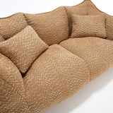 Dual Chenille Bean Bag Chair With High Resilience Foam - Omega Lifestyles