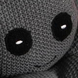 Dark Gray Cotton Plush Knitted Stuffed Octopus Toy - Omega Lifestyles