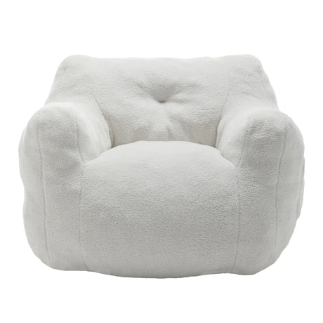 High-Density Foam Teddy Bean Bag Chair Sofa - Omega Lifestyles