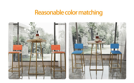 Three Piece Bar Table And Chairs Set With Storage - Omega Lifestyles