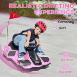 Electric Drift Kids Go Kart With Music And Lights - Omega Lifestyles