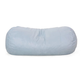 Large 8-Foot Microfiber Cylindrical Foam-Filled Bean Bag - Omega Lifestyles