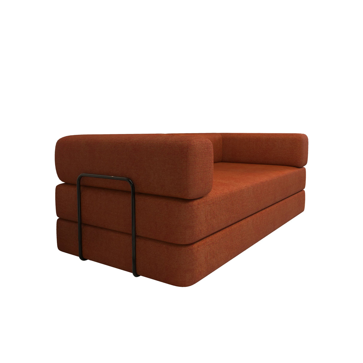 Convertible Corduroy Memory Foam Sofa Bed Couch - Omega Lifestyles