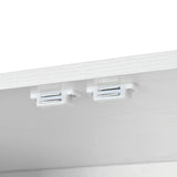 Modern Curved Design Kitchen Pantry Cabinet With Drawer - Omega Lifestyles