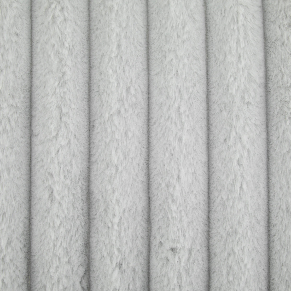 Soft Foldable Light Gray Faux-Fur Bean Bag Lounge Chair - Omega Lifestyles