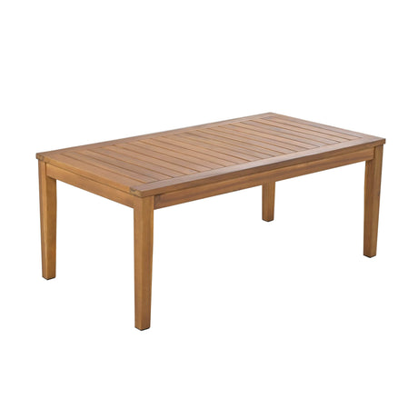 4-Piece Mid-Century Modern Woven Rope Patio Furniture Set - Omega Lifestyles