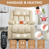 Dual Motor Power Lift Recliner Chair With Massage Heating - Omega Lifestyles