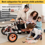 Modular Aluminum Electric Kids Go-Kart With Upgradable Modules - Omega Lifestyles