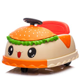 12V Kids Electric Ride-On Hamburger Car With Bluetooth - Omega Lifestyles