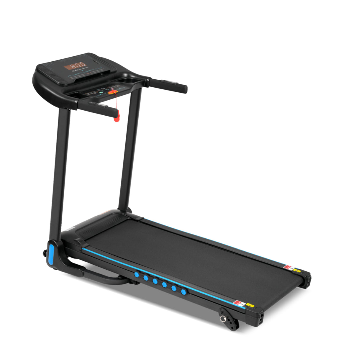 Foldable Hydraulic Incline Treadmill With Bluetooth Speaker