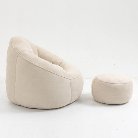 Microfiber Foam Filled Bedding Bean Bag Chair - Sleep Galleria