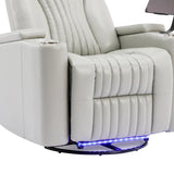 Power Recliner Chair With USB Charging Cup Holders - Omega Lifestyles