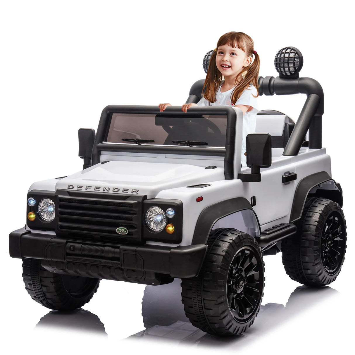 Licensed Land Rover Defender 24V Kids Ride-On Car - Omega Lifestyles