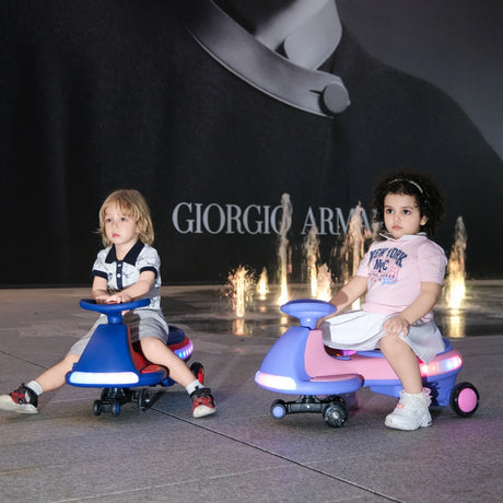 Kids Electric Wiggle Car Rechargeable Battery Pedal Toy - Omega Lifestyles