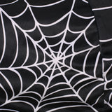 Halloween Spiderweb 3-Foot Foam Filled Fabric Bean Bag Chair - Omega Lifestyles