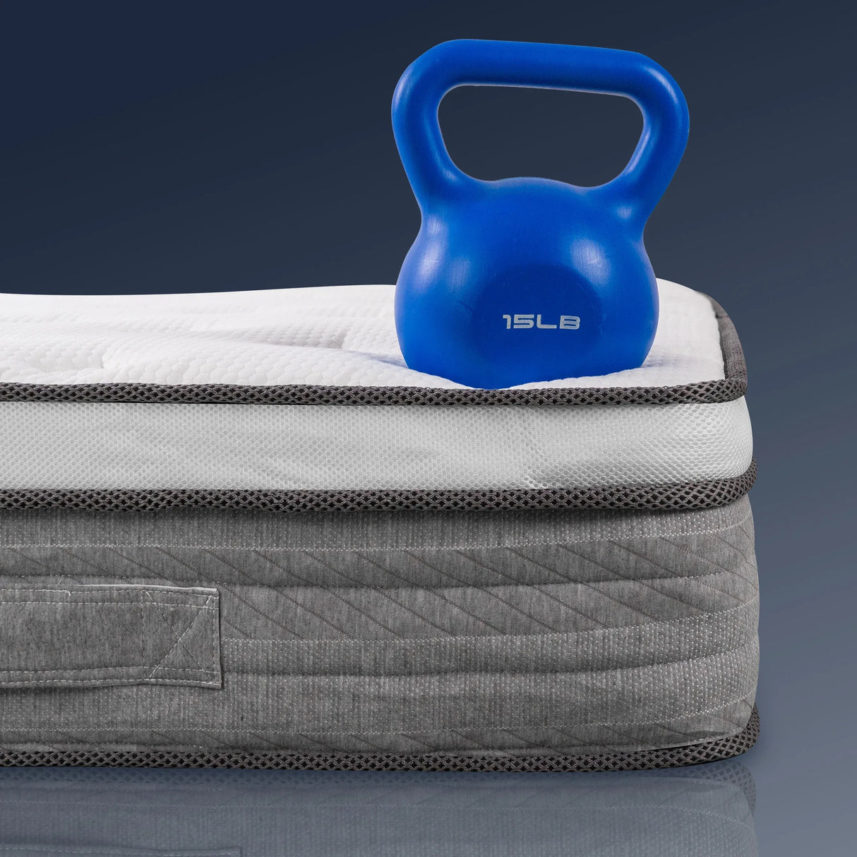 Medium 10-Inch Cooling Gel Hybrid Full Mattress - Omega Lifestyles