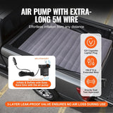Full Size Truck Bed Inflatable Air Mattress With Pump - Omega Lifestyles
