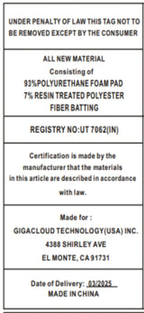 Queen Upholstered Platform Bed With Wingback Headboard Trundle - Omega Lifestyles