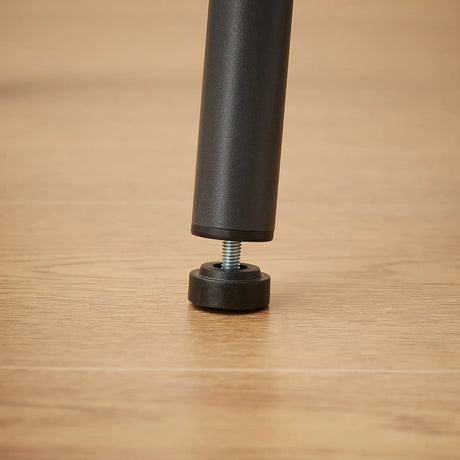 Industrial Rustic Brown Bar Table Set With 3 Upholstered Stools - Omega Lifestyles