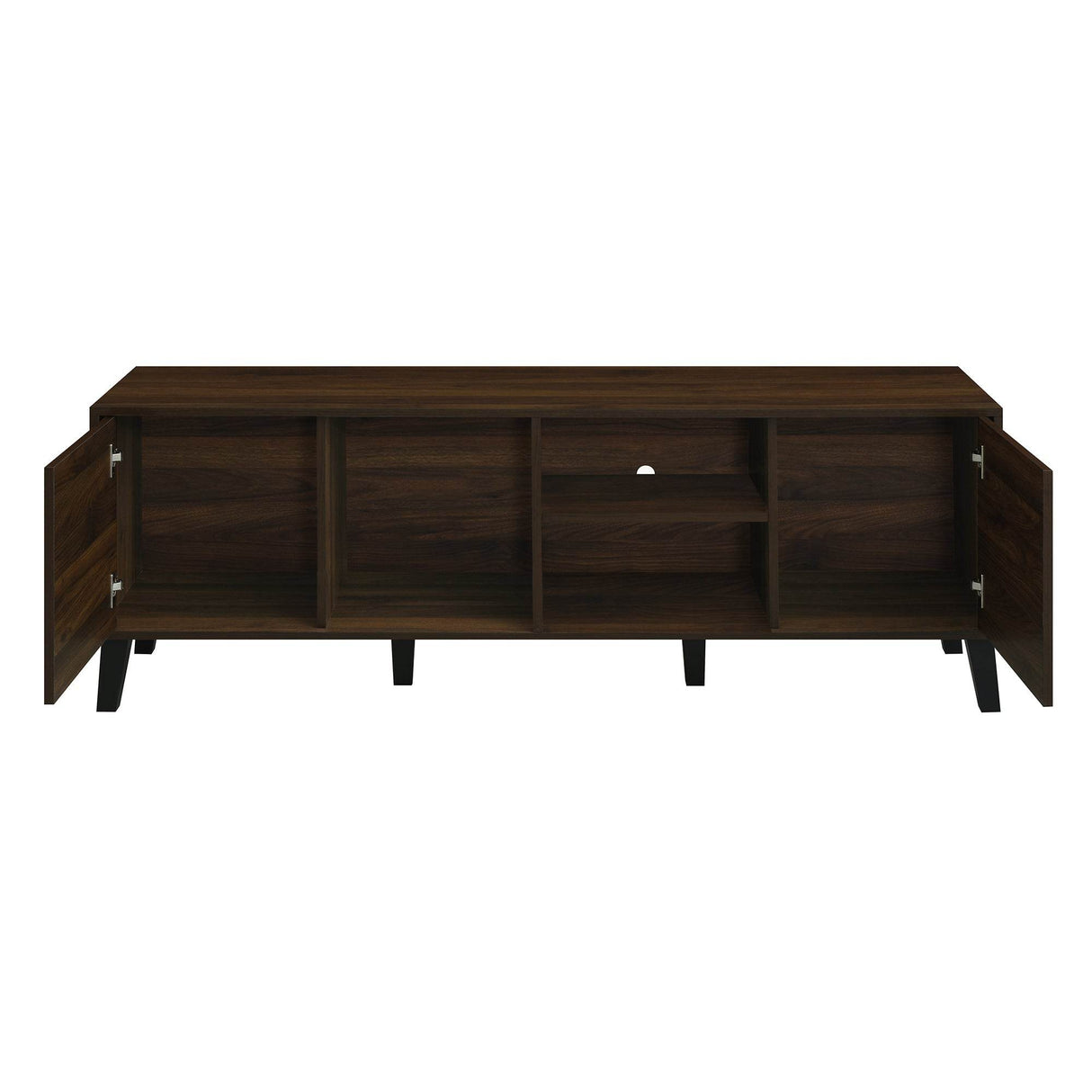 Mid Century Retro Particle Board TV Stand Console - Omega Lifestyles