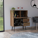 Modern Orchid Bar Storage Cabinet With Drawers - Omega Lifestyles