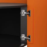 Modern Round Nesting Coffee Table With Storage - Sleep Galleria