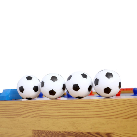 54-Inch Light Cherry Foosball Table With E-Z Spin Bearings - Omega Lifestyles