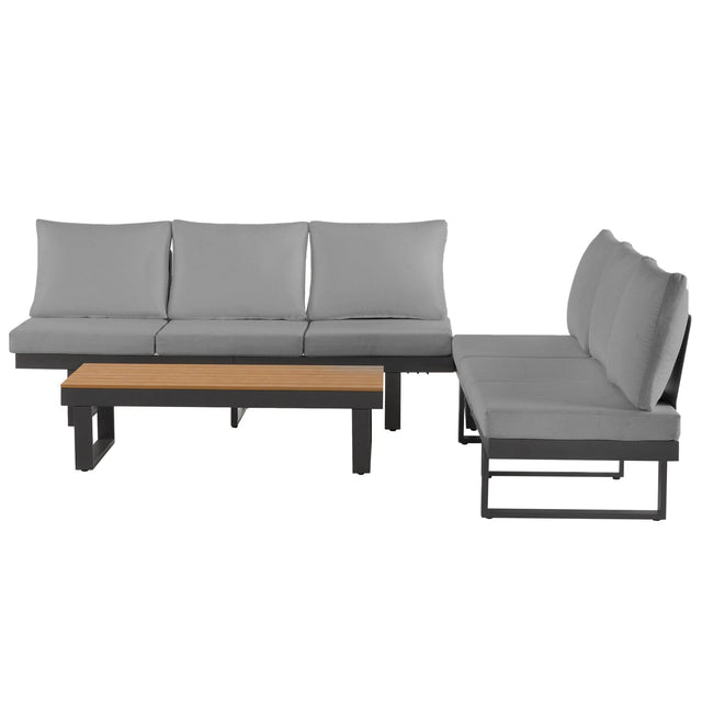 Adjustable Reclining Outdoor Sectional Patio Furniture Set - Omega Lifestyles