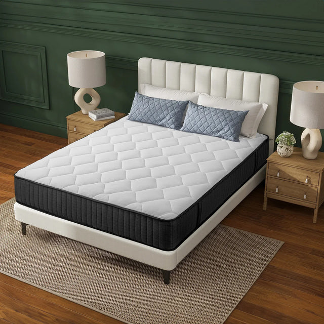 Medium 10-Inch Cooling Gel Memory Foam King Mattress - Omega Lifestyles