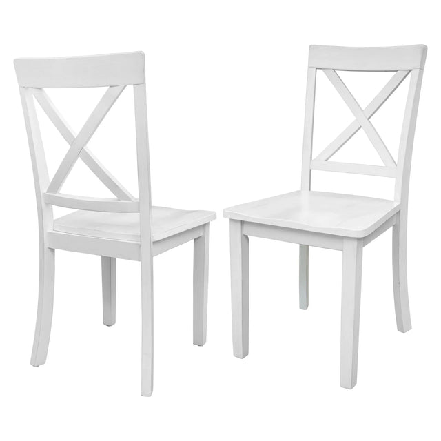 5-Piece Solid Wood Dining Table And Chairs Set - Omega Lifestyles