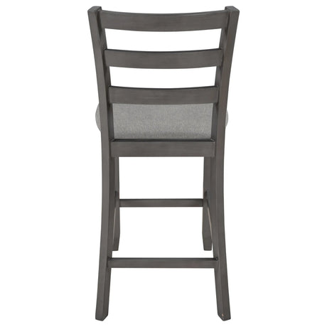 5-Piece Solid Wood Counter Height Dining Set With Chairs - Omega Lifestyles