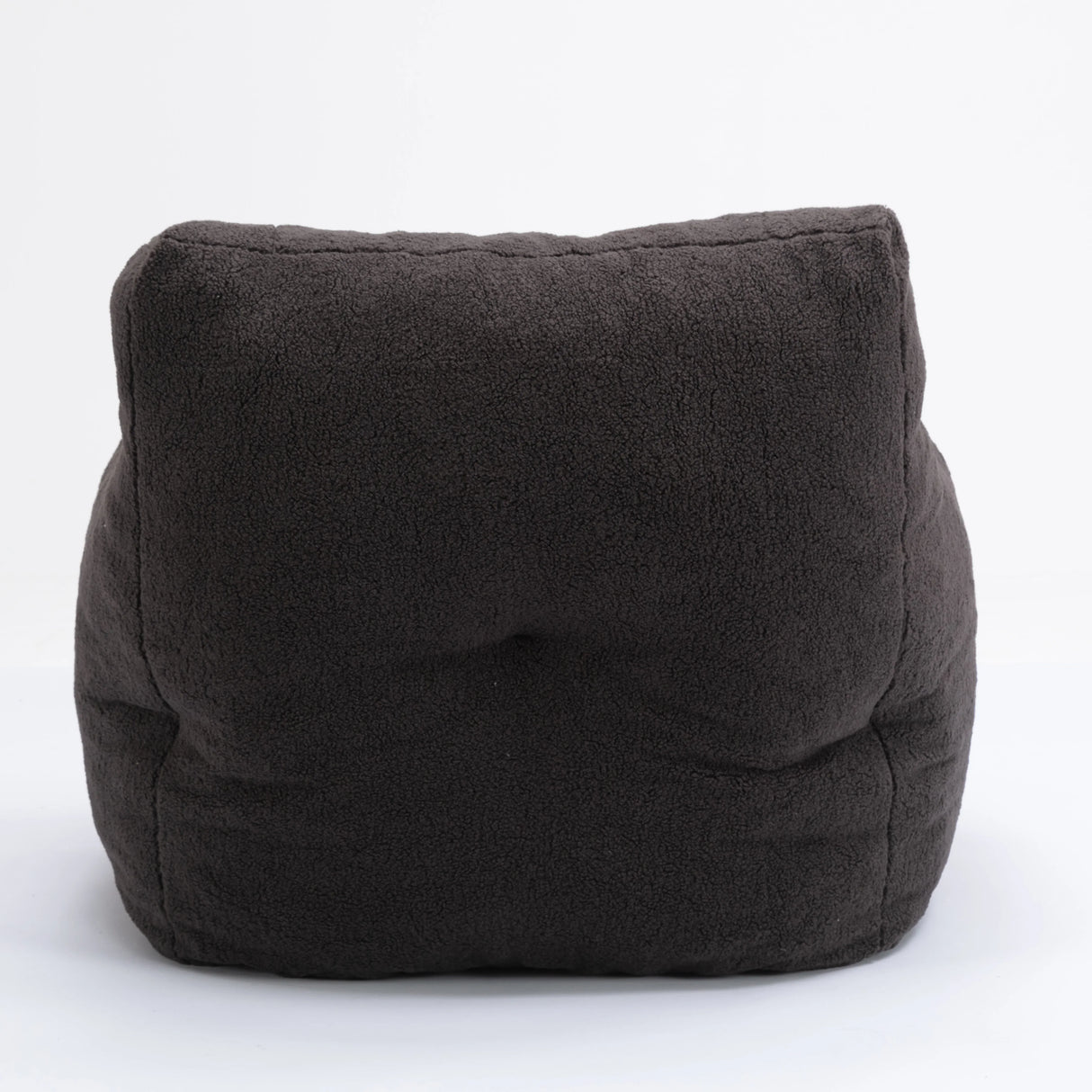 Soft Teddy Fabric Memory Foam Tufted Bean Bag Chair - Omega Lifestyles