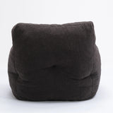 Soft Teddy Fabric Memory Foam Tufted Bean Bag Chair - Omega Lifestyles