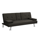 Multifunctional Reclining Sofa Bed With Armrest Holders - Omega Lifestyles