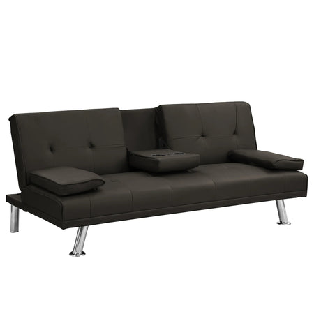 Multifunctional Reclining Sofa Bed With Armrest Holders - Omega Lifestyles