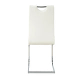 Modern Glass Dining Table With Stainless Steel Base Set - Omega Lifestyles