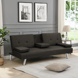 Multifunctional Reclining Sofa Bed With Armrest Holders - Omega Lifestyles