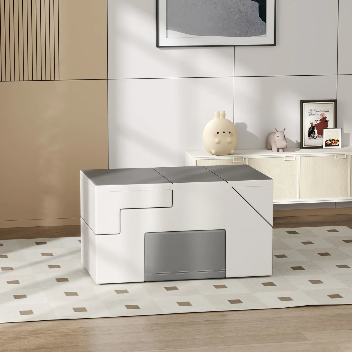 2-Piece Soft Foam Kids Climbing Play Set - Omega Lifestyles