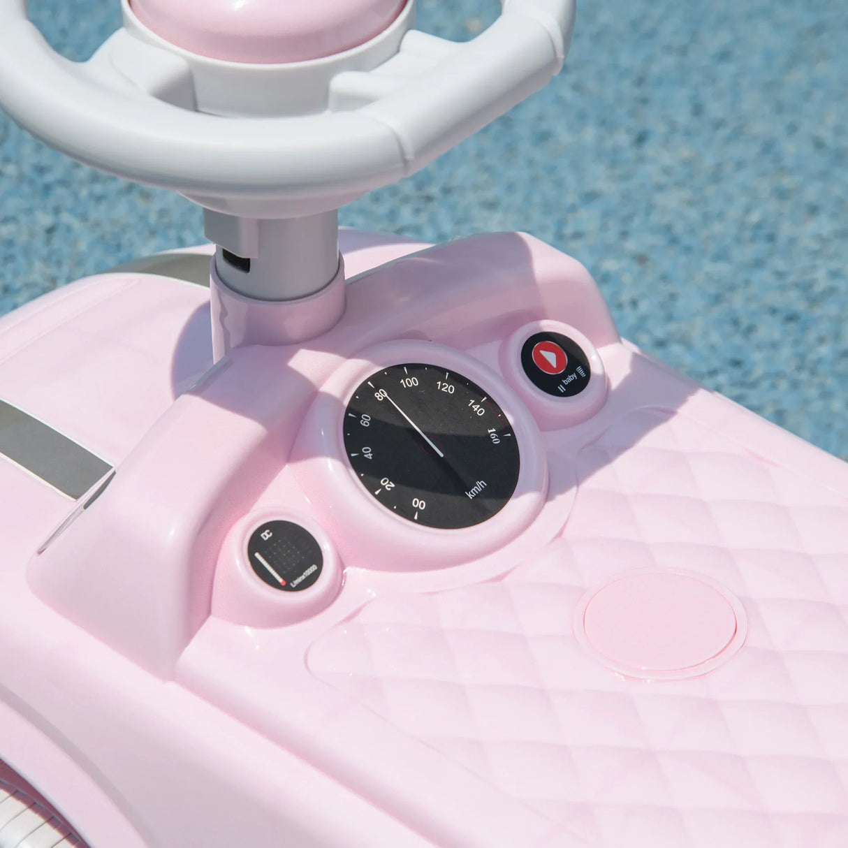 Toddler Ride-On Car With Horn And Steering Wheel - Omega Lifestyles