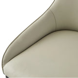 Modern PU Leather Dining Chair Set With Metal Legs Pair - Omega Lifestyles