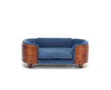 Solid Wood Elevated Orthopedic Dog Bed With Foam Cushion - Sleep Galleria