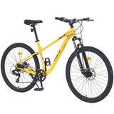 27.5-Inch 8-Speed Steel Frame Mountain Bike - Omega Lifestyles
