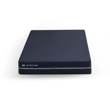 Twin Mattress Protector Polyurethane Liquid-Proof Navy Polyester - Omega Lifestyles