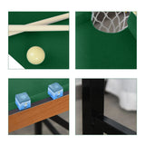 Portable Folding Miniature Billiards Pool Table With Full Set - Omega Lifestyles