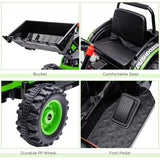 Electric Battery-Powered Kids Ride-On Excavator Truck - Omega Lifestyles